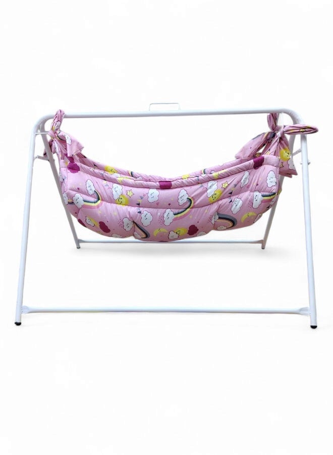 molody Geezani Luxury Baby Swing – Elegant Traditional Cradle Design for Your Newborn’s Comfort - Image 4