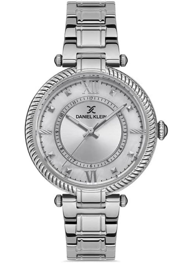 دانيل كلاين ساعة يد من ستانلس ستيل بعقارب DK.1.13213-1 - Image 1