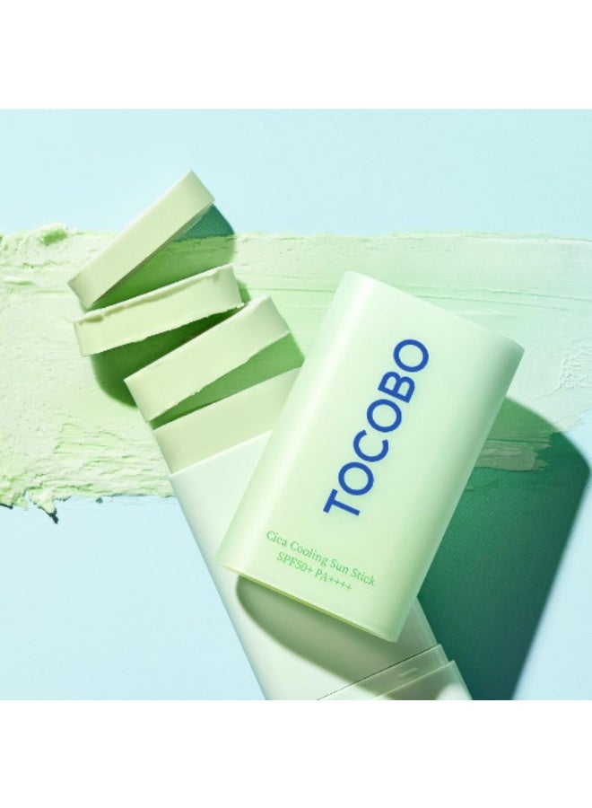 توكوبو [TOCOBO]  Tocobo Cica Cooling Sun Stick Spf50+ Pa++++ Fermented Cica Complex, Reduces Skin Temperature, Quick Soothing, Lightweight And Moisturizing - Image 5