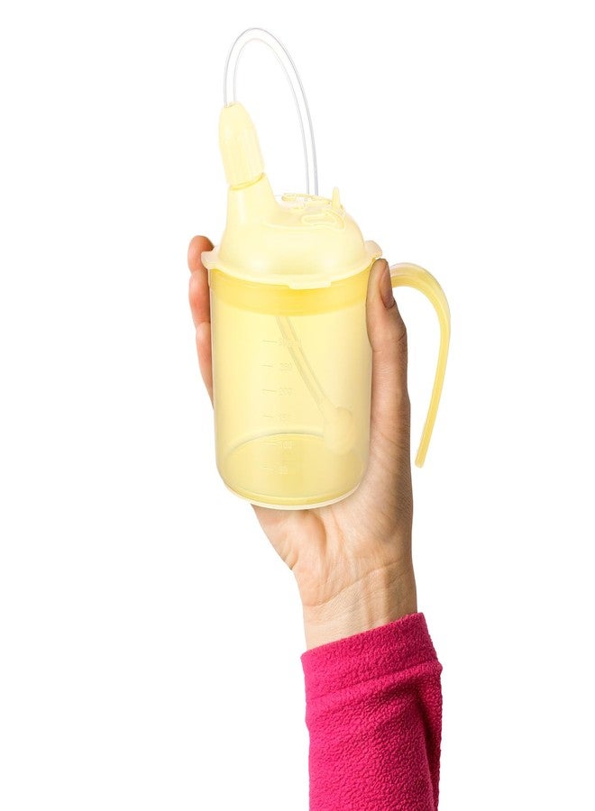 Suclain 3 Pcs Sippy Cups for Elderly 12 oz Straw Sippy Cups with 2 Handles No Spill for Adults Spill Proof Dysphagia Cup for Disabled Patients - Image 3