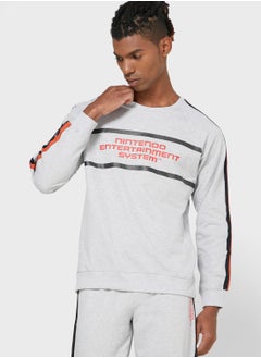 Stripe Detail Sweatshirt