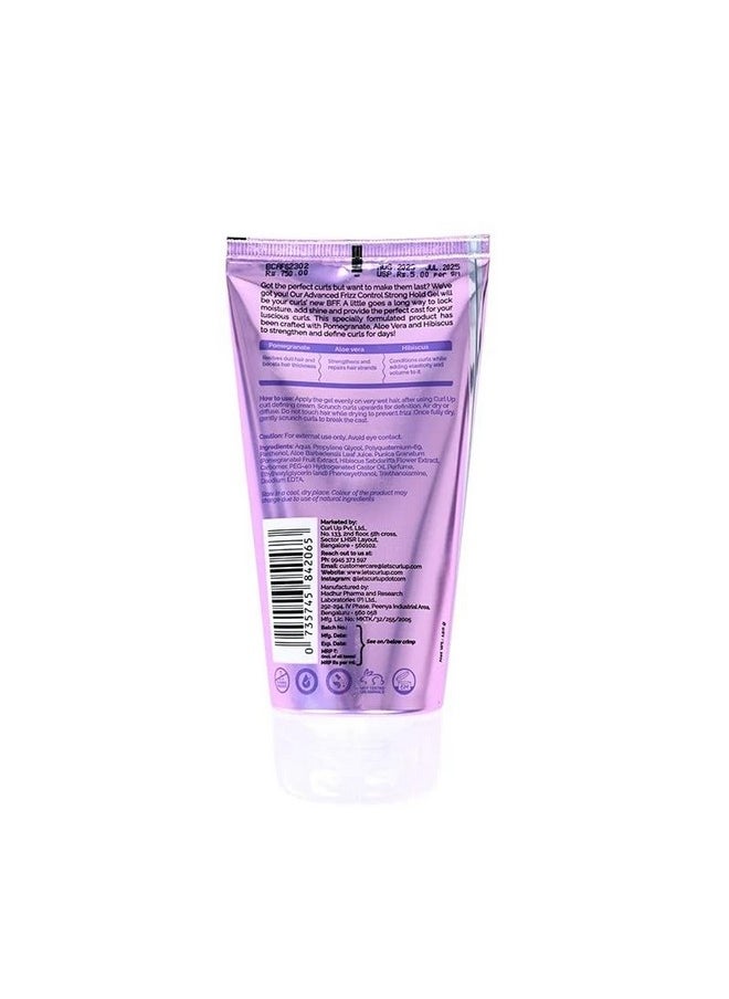 Curl Up Advanced Frizz Control Strong Hold Gel 150G  - Image 4