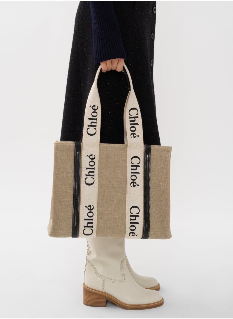 Chloe - Women's Medium Handheld Shoulder Bag Canvas Tote Bag 37 * 26 * 12cm - Image 1