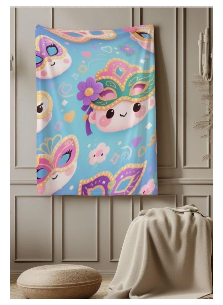 general Flannel thin blanket (warm and comfortable, suitable for sleep, gaming, dust removal and sandproof) 150cm*200cm - 749 - Image 1