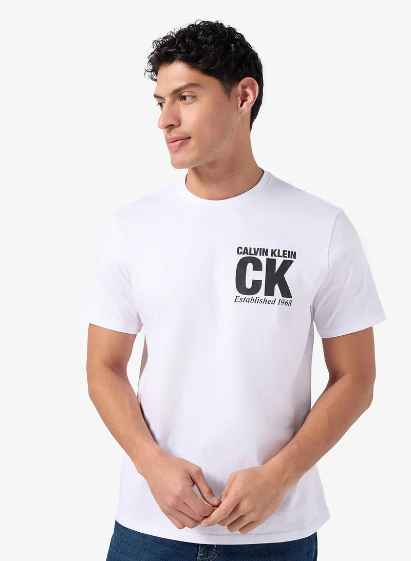 Graphic Crew Neck T-Shirt