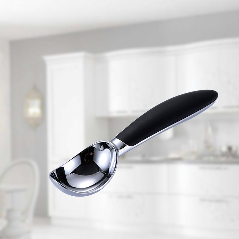 Zinc Alloy Digging Spoon Ice Cream Scoop Dessert Serving Spoon for Kitchen Restaurant - Image 1