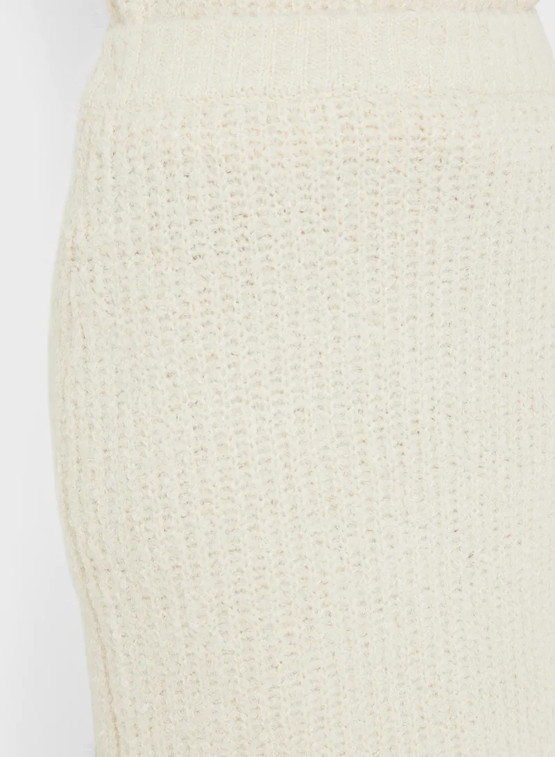 4th & Reckless Knitted Maxi Skirt