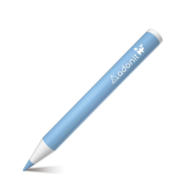 ADONIT KIDS Stylus | Made for Kids, Easy to Grip Handle, Magnetically Attachable, Tilt Sensitivity, Palm Rejection, Long Battery Life, Made for Apple iPad Models iOS 12.2 and Up - Blue blue - Image 1