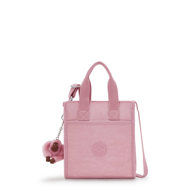 KIPLING KIPLING حقيبة كروس بودي صغيرة كيبيلينغ إينارا بلون وردي ناعم - Image 1