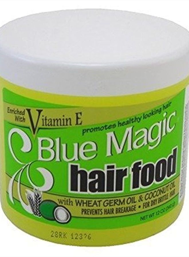 BLUE MAGIC Hair Food BLMHFOO, Coconut, 12 Ounce - Image 1
