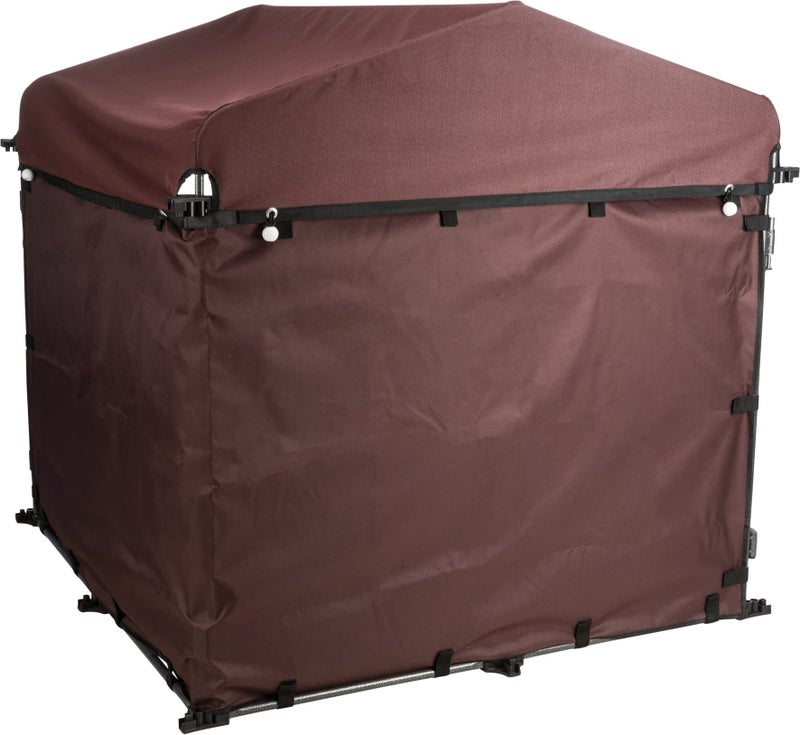 TRIXIE Dog Kennel Sunshade, All Weather Protection Side Panels, Protect Against Sun, Rain, Wind, Fits 4x4x4.5-FT Kennel, Medium - Image 4