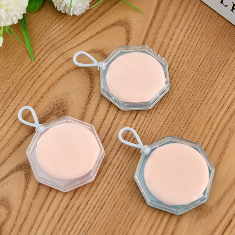 9Pcs Puff Box Practical Case Portable Beauty Puff Holder - Image 1