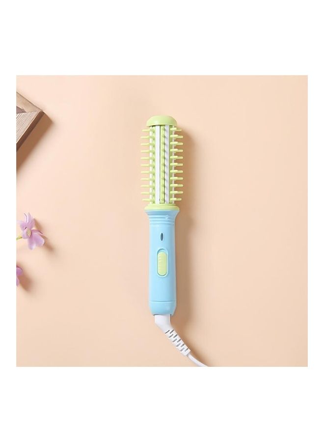 NIBEMINENT Mini Straightening Curling Iron Set Green/Blue - Image 2