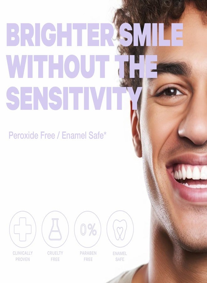 جليم شرائط تبييض الأسنان الاحترافية من جليم | 42 شريطًا (21 استخدامًا)، خالية من الهيدروجين، خالية من البيروكسيد، غير سامة، موصى بها من قبل أطباء الأسنان، لا تسبب حساسية الأسنان - نباتية ولم تُختبر على الحيوانات - (بنكهة النعناع) - Image 2