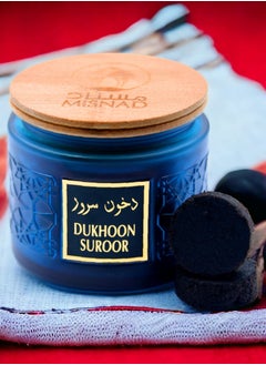 Misnad Dukhoon Suroor Premium Bakhoor long lasting Oud incense 150gm.  - Image 1