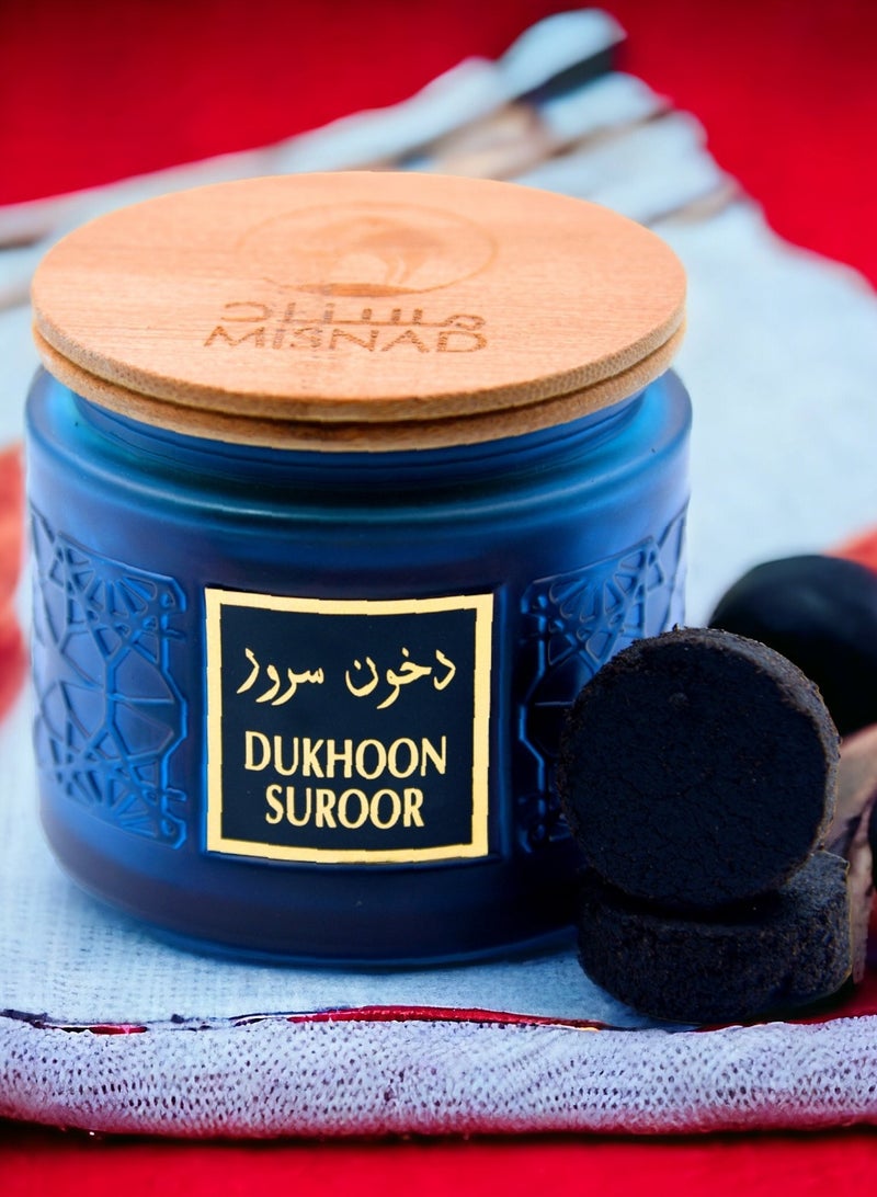 سيميكول دخون سرور بريميوم بخور عود طويل الأمد 150 جرام. - Image 1