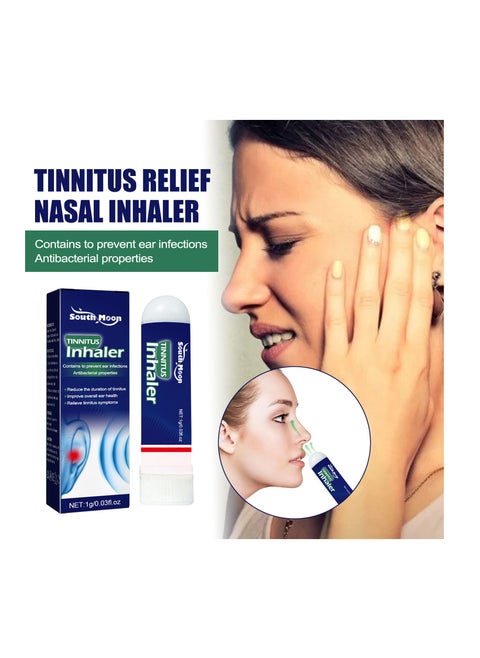 Tinnitus Inhaler for Relieve Tinnitus,Ear Itching and Relieve Nasal Congestion