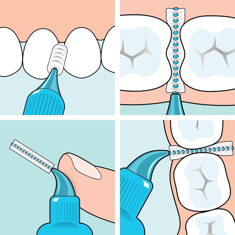 TePe Interdental Brush Original Green 08mmISO 5 8pcs Plaque Removal efficient Clean Between The Teeth Tooth Floss for Small Gaps - Image 4