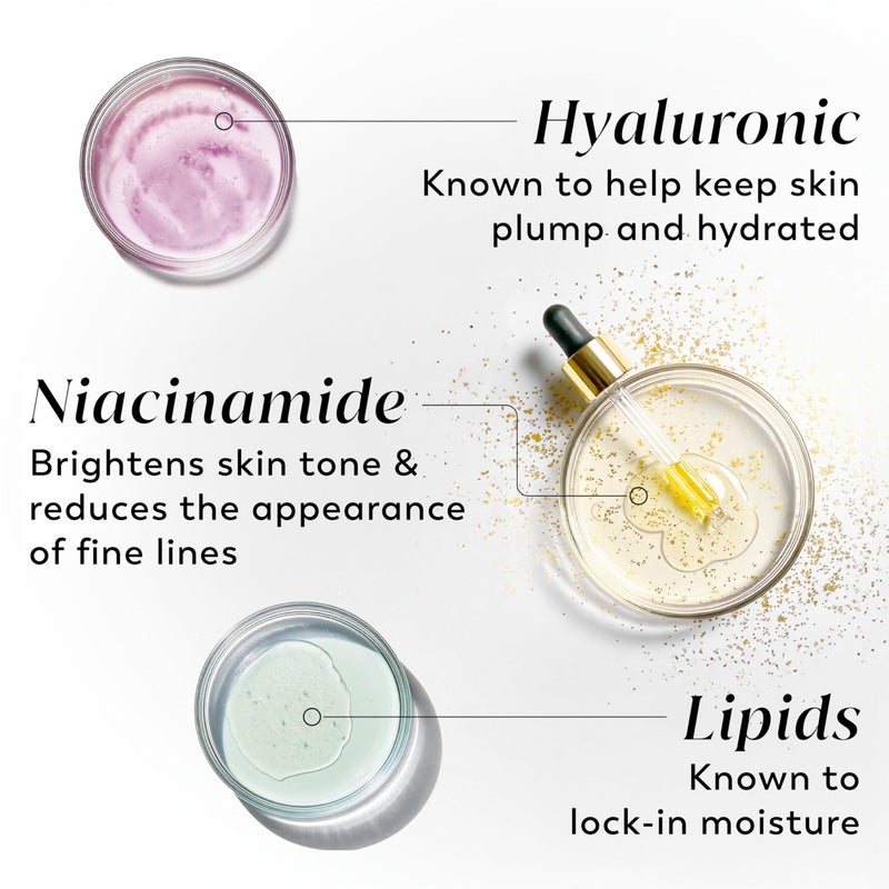 Olay Body Lotion for Women, Nourishing with Hyaluronic Acid Serum, Visibly Soften & Smooth Skin, 24hr Moisture & Hydration, Fast Absorbing Formula, Vitamin B3 Complex, For All Skin Types, 17 fl oz - Image 4