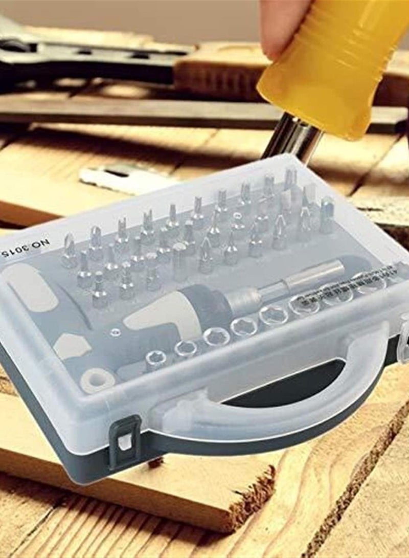 GGOOT 41 in 1 T-Type Sleeve Car Repair Combination Tool Kit Screwdriver Sleeve Hardware Tools Sleeve - Image 2