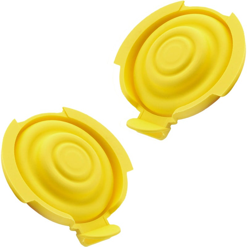 2-Pcs Membrane Compatible with Medela Pump Parts Pump - Food Grade Silicone Replacement Membranes Compatible with Pump in Style MaxFlow, Swing Maxi, Freestyle Flex Breast Pumps, Breast Pump Connector - Image 1