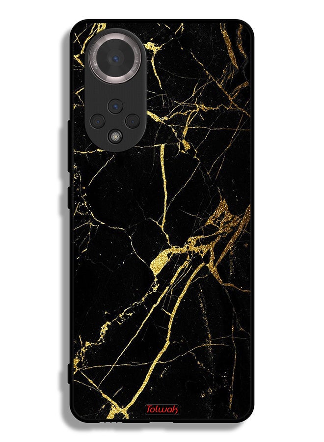 Tolwak Honor 50 Protective Case Cover Crack Marble - Image 2