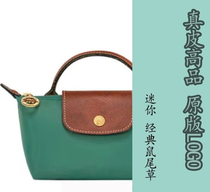 High-Quality Longxiang Mini Bag Nylon French Dumpling Bag Versatile Handbag Crossbody Bag for Women Casual Commuter Bag Lightweight - Image 1