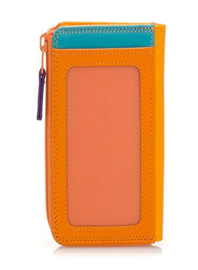 mywalit Small Zip Leather Purse | 3 Card Slots | ID Window & Coin Pocket | Copacabana | Stylish & Compact Accessory for Men & Women | Perfect for Everyday Use - Image 5
