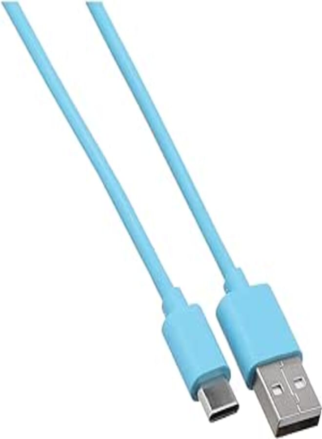 E-train (dc05l) usb type-c cable - 1m - light blue