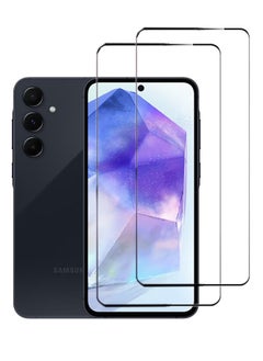 2 Pack for Samsung Galaxy A56 Screen Protector, Anti-Scratch Full Coverage Protection Tempered Glass
