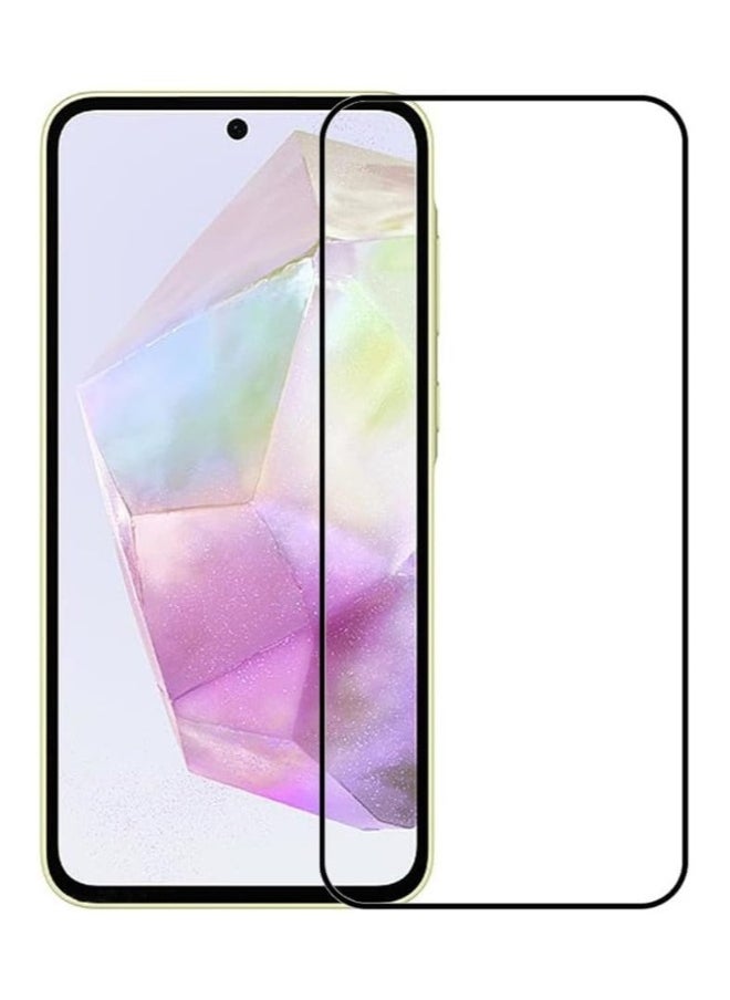 DUSALA - 2 Pack for Samsung Galaxy A56 Screen Protector, Anti-Scratch Full Coverage Protection Tempered Glass - Image 1