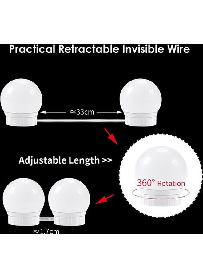 ELTRAZONE LED Vanity Mirror Lights Kit – White, 26.00 x 7.00 x 17.00cm, Adjustable Brightness, Easy Installation, Ideal for Makeup, Grooming, and Self-Care, Perfect for Bathroom and Dressing Tables  - Image 4