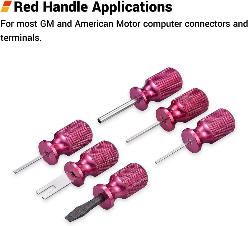 EWK Automotive Wire Electrical Terminal Release Connector Removal Tool Set for GM C3 System - Image 5