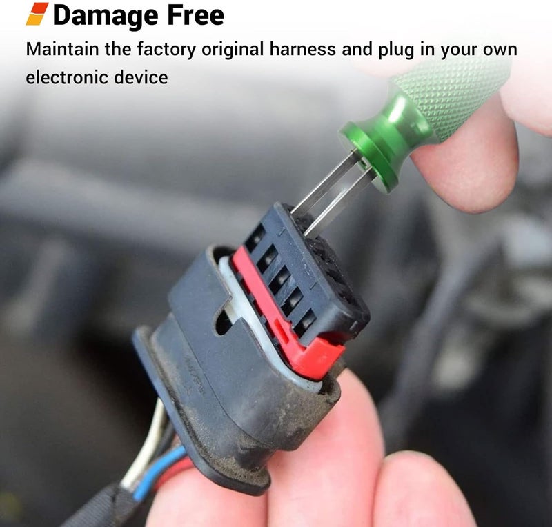 EWK Automotive Wire Electrical Terminal Release Connector Removal Tool Set for GM C3 System - Image 4
