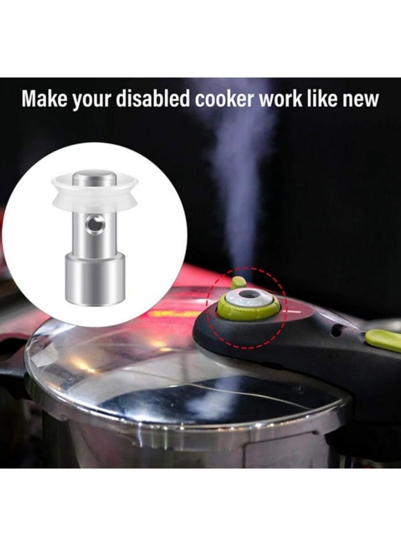 كومبي عبوة من 4 صمامات أمان لقدر الضغط الكهربائي، سدادة هواء بديلة، صمامات تخفيف، جهاز إنذار للتهوية، تركيبات مطبخ - Image 4