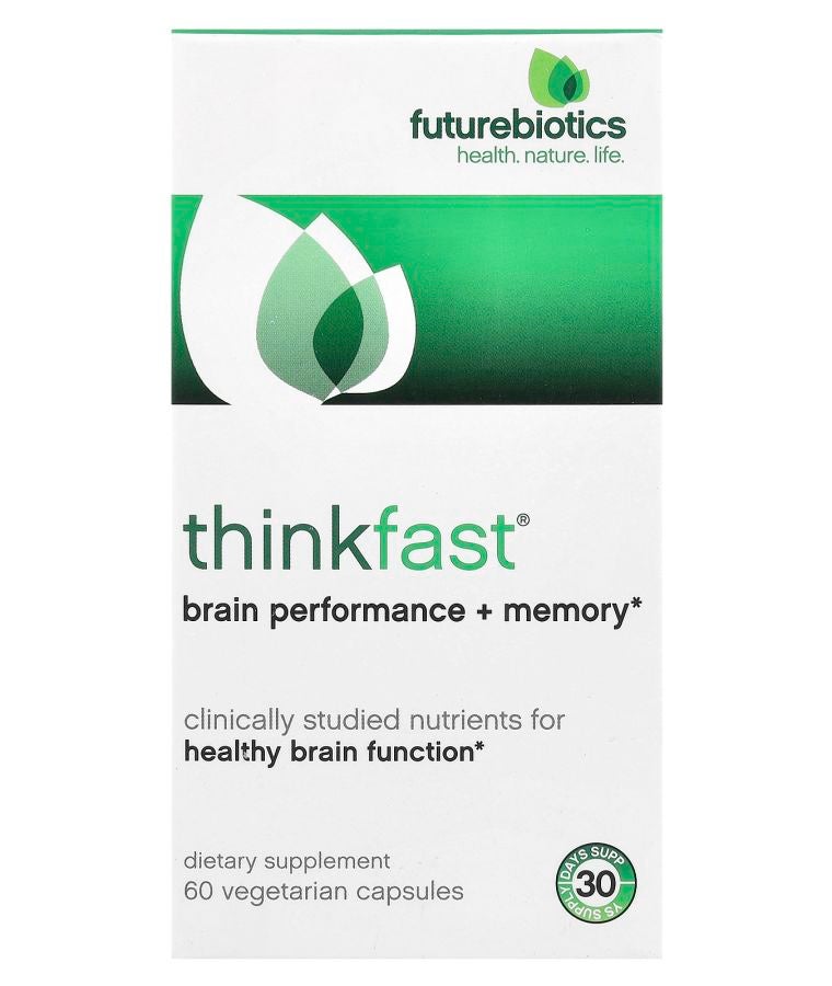 Futurebiotics ThinkFast® Brain Performance + Memory 60 Vegetarian Capsules