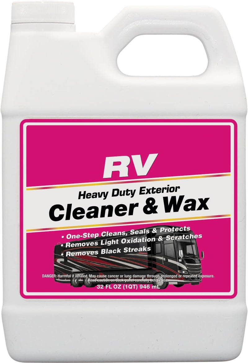 TR Industries-CW-32 Gel-Gloss RV Cleaner and Wax with Carnauba - 32oz. - Image 1