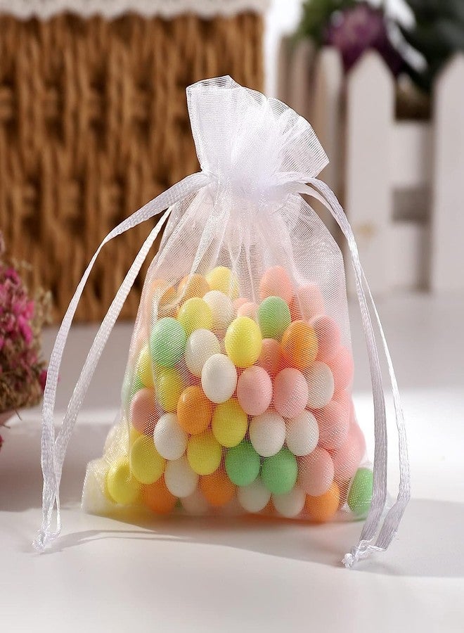 ENNIYU Mini Sheer Organza Gift Bags, 2x3 Breathable Storage Bag with Drawstring, Mesh Bags for Wedding Favor Party Pouch, Jewelry, Festival, Makeup, Christmas Candy - Image 3