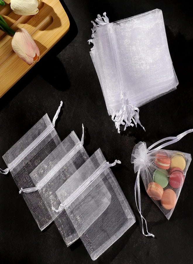 ENNIYU Mini Sheer Organza Gift Bags, 2x3 Breathable Storage Bag with Drawstring, Mesh Bags for Wedding Favor Party Pouch, Jewelry, Festival, Makeup, Christmas Candy - Image 4