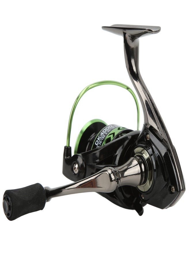 DEUKIO All Metal Fishing Line Wheel 45° Large Chamfer 5.2:1 Spinning Wheel Fishing ReelsDK4000 - Image 4