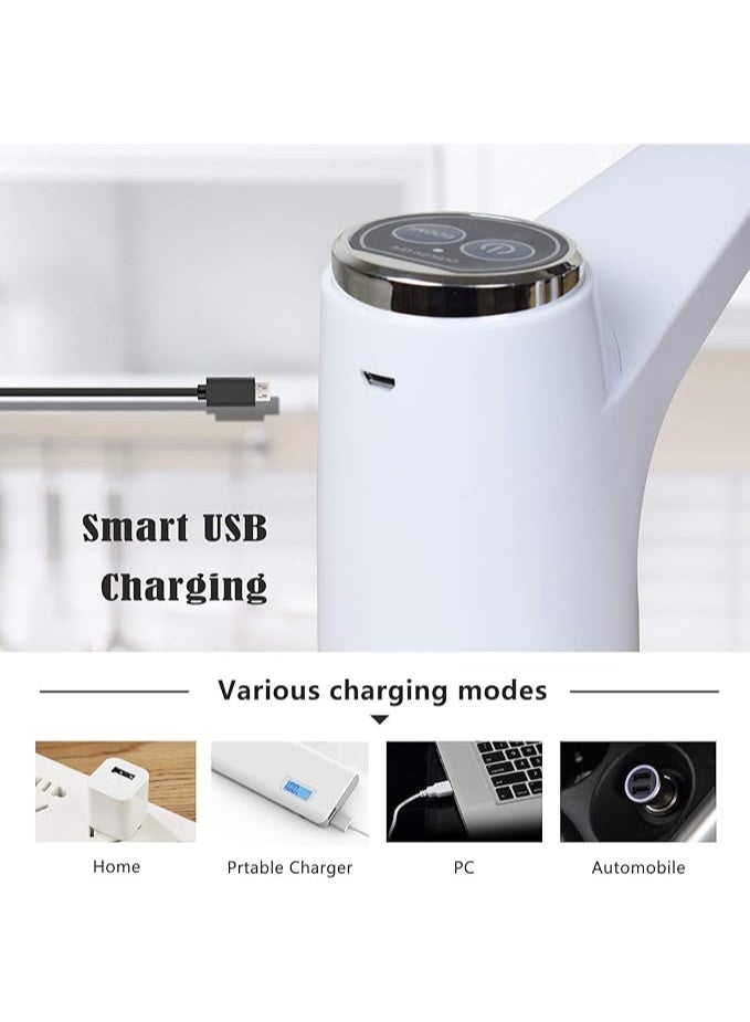 Charging Water Dispenser, Portable Water Bottle Pump for Universal 3, 4 and 5 Gallon with USB Electric Charging and Automatic Off Switch - Image 5