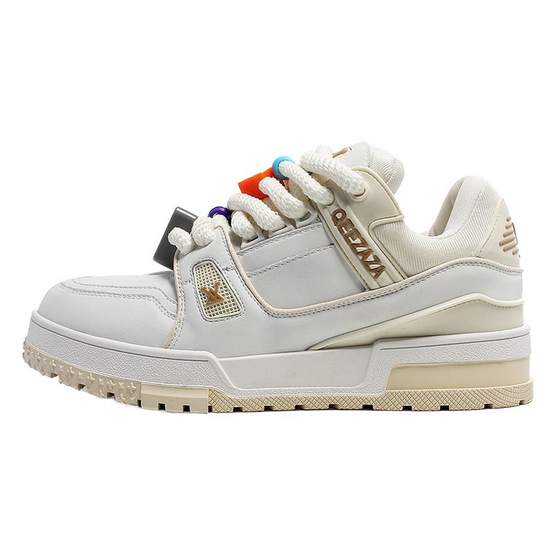 Niche national fashion design bread shoes autumn new trendy low top versatile board shoes ins men and women couple casual shoes - Image 2
