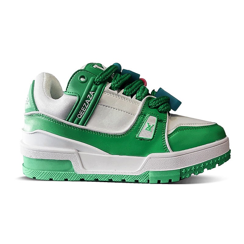 Niche national fashion design bread shoes autumn new trendy low top versatile board shoes ins men and women couple casual shoes - Image 1