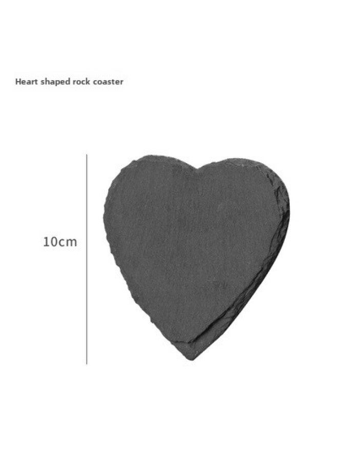 Daily Use Tableware Kitchen Utensils/placemats Cup Mats/placemats Coasters Napkin Rings-Color:Heart-shaped Coasters 10cm * 10cm  - Image 1