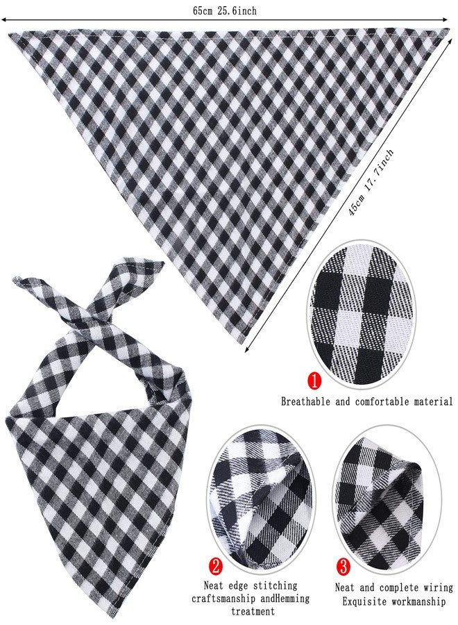 Yewong Pet Cowboy Costume Accessories Dog Cat Pet Size Cowboy Hat and Bandana Scarf West Cowboy Accessories for Puppy Kitten Party Festival and Daily Wearing Set of (Black hat+Black bib) - Image 4