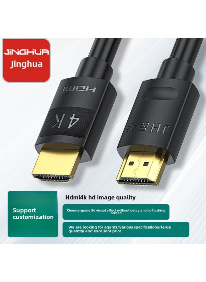 ماركة غير محددة كابل Hdmi4K HD كابل HDMI للكمبيوتر TV V2.0 كابل شاشة عرض فيديو عالي الدقة محول Hdmi4K - اللون: HD Line V2.0 استمتع بطول خط الإصدار: 20 متر  - Image 2