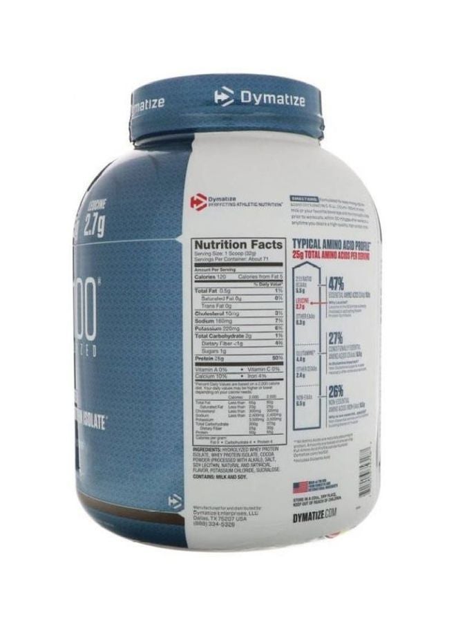 Dymatize ISO 100 Hydrolyzed Protein Powder - Strawberry, 5lbs, 76 servings - Image 2