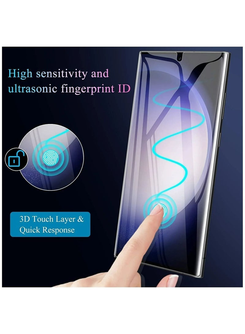 سامسونج غالاكسي S23 سوبر حالة واقية شفافة وشفافة عالية صدمة دليل الهاتف المحمول حالة ، أربعة زاوية كيس الهواء المضادة للسقوط ، صدمة دليل حماية شاملة ، الأصفر ، الصفر دليل - Image 5