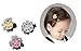 FANCYBABY Cat Design Hair Clips (3 Count) - Girls & Toddlers (Pink, Gold, Silver) - 3pcs Snap Clips - Cat Lovers - Party & Occasion - Image 2
