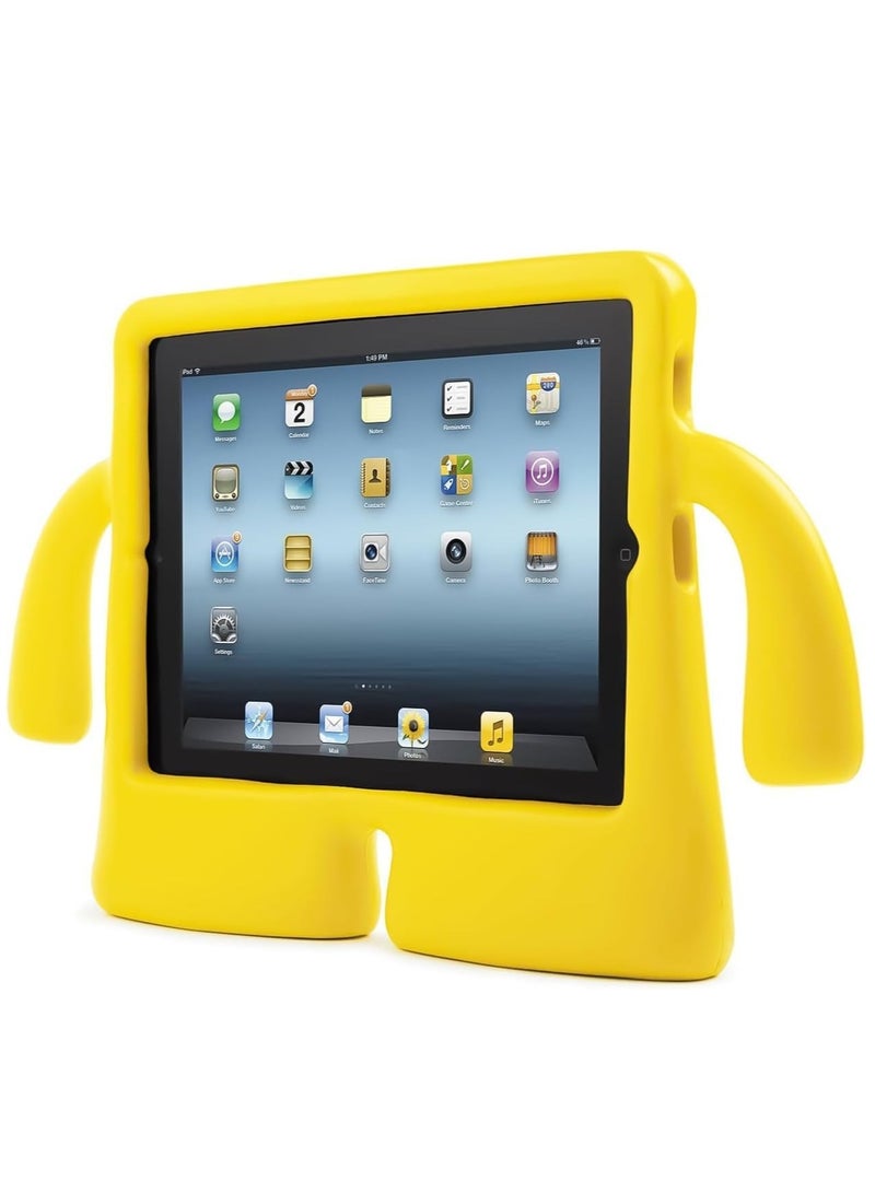 Kids Case EVA Foam for iPad 10.9 Air 4 /iPad Pro 2018/iPad Pro 2020 with Handle for Boys Full Protective KidsProof Cover Freestanding for 10.9 Inch (Yellow) - Image 2